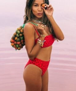 Billabong Sincerely Jules Rio Rain Tube Bikini Top Rio Red -Cheap Swimweargalore Store bil6507608.637 billabong rio rain maui rider pant1 1