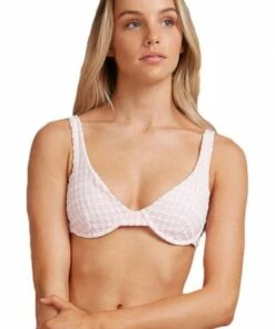 Billabong Wave Check Ruby Bra Bubblegum