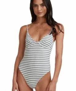 Billabong Sandtrack Ava Bra One Piece Olive