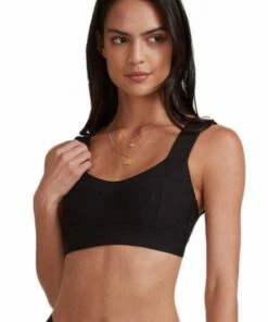 Billabong Tanlines DD Cup Wide Strap Bralette Black