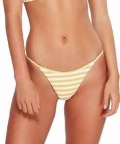 Billabong Cassy Stripe Biarritz Hike Pant Mustard