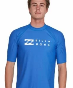Billabong Mens Union Short Sleeve Suntop Stealth -Cheap Swimweargalore Store bil9703506.439 billabong mens union short sleeve suntop2 1