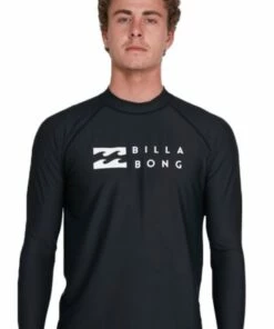 Billabong Mens Union Long Sleeve Suntop Cobalt -Cheap Swimweargalore Store bil9703508.001 billabong mens union long sleeve suntop2
