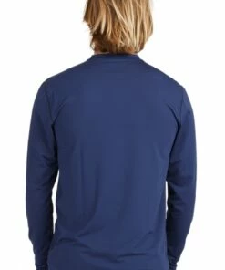 Billabong Mens Shoreline Long Sleeve Suntop Black -Cheap Swimweargalore Store bil9703512.445 billabong mens shoreline long sleeve suntop3