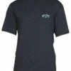 Billabong Mens Shoreline Short Sleeve Suntop Black
