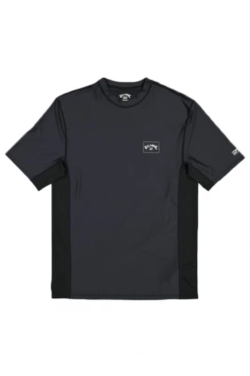 Billabong Mens Arch Mesh Short Sleeve Suntop Black 1 Billabong Mens Arch Mesh Short Sleeve Suntop Black