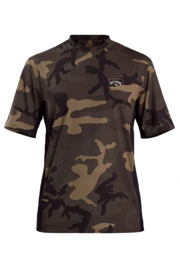 Billabong Mens Camo Arch Mesh Short Sleeve Suntop Camo 1 Billabong Mens Camo Arch Mesh Short Sleeve Suntop Camo
