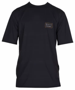 Billabong Mens Die Cut Rashie Black