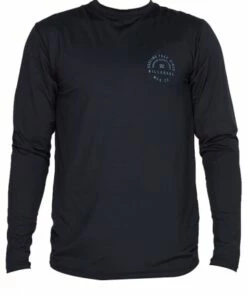 Billabong Mens Triple Threat Long Sleeve Rashie Black