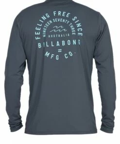 Billabong Mens Triple Threat Long Sleeve Rashie Black -Cheap Swimweargalore Store billabong mens triple threat long sleeve rashie3