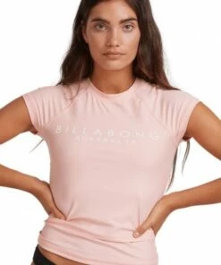 Billabong Serenity Rashie Coral Pink
