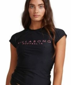 Billabong Serenity Rashie Coral Pink -Cheap Swimweargalore Store bilubjwr00120.926 billabong serenity rashie 1