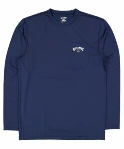 Billabong Mens Single Arch Rashie Navy