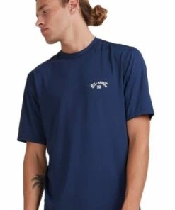 Billabong Mens Single Arch Short Sleeve Suntop Navy -Cheap Swimweargalore Store bilubywr00105.440 billabong mens single arch short sleeve suntop3
