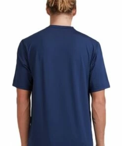 Billabong Mens Single Arch Short Sleeve Suntop Navy -Cheap Swimweargalore Store bilubywr00105.440 billabong mens single arch short sleeve suntop4