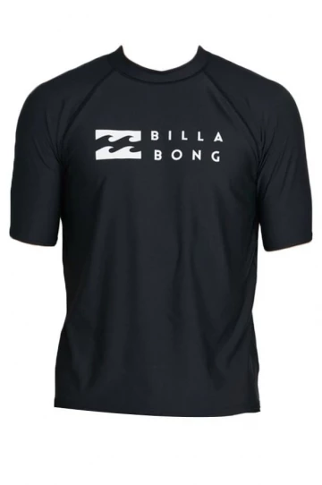 Billabong Mens Union Rf Short Sleeve Suntop Black 1 Billabong Mens Union Rf Short Sleeve Suntop Black