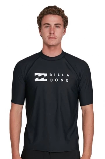 Billabong Mens Union Rf Short Sleeve Suntop Black 3 Billabong Mens Union Rf Short Sleeve Suntop Black - Image 3
