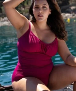 Capriosca Honey Comb DD/E Cup One Piece Black -Cheap Swimweargalore Store capchc9831dde.505 capriosca honey comb dde cup one piece66