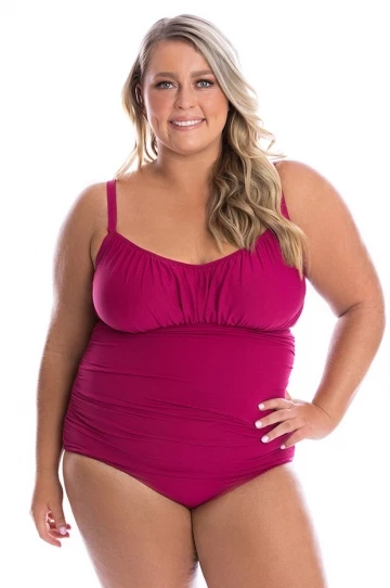 Capriosca Honey Comb F/G Cup One Piece Plum 1 Capriosca Honey Comb F/G Cup One Piece Plum