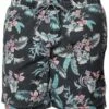Coast Mens Soft Hawaiian Boardshort+ Black