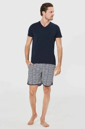 Coast Mens Oceanliner Boardshort Navy/White 3 Coast Mens Oceanliner Boardshort Navy/White - Image 3