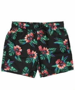 Coast Mens Bright Mod Boardshort Black/Multi