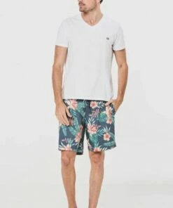 Coast Mens Island Print Boardshort Steel -Cheap Swimweargalore Store coa19ccb282 coast mens island print boardshort 3