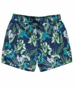 Coast Mens Waterfalls Boardshort Navy/Green