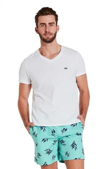 Coast Mens Forrest Beach Boardshort Green 3 Coast Mens Forrest Beach Boardshort Green - Image 3