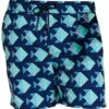 Coast Mens Port Albert Boardshort Navy/Green