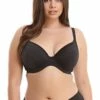 Elomi F Cup Plunge Bra Black