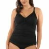 Fantasie Versailles F Cup Twist Front One Piece Black