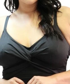 Fantasie Versailles F Cup Twist Front One Piece Black -Cheap Swimweargalore Store fan5754f versailles fcup twist op 2