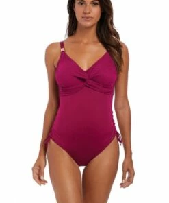 Fantasie Ottawa F Cup One Piece Black -Cheap Swimweargalore Store fan6360f fantasie ottawa f cup twist one piece mulberry 1 1 1