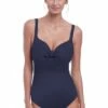 Fantasie Marseille G Cup Tie Front One Piece Midnight