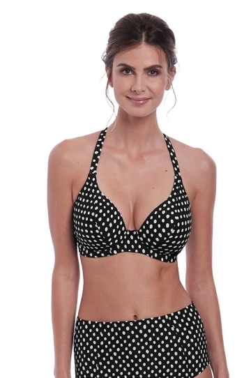 Fantasie Santa Monica F Cup Plunge Bra Black/White 3 Fantasie Santa Monica F Cup Plunge Bra Black/White - Image 3