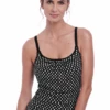 Fantasie Santa Monica G Cup Tankini Separate Black/White