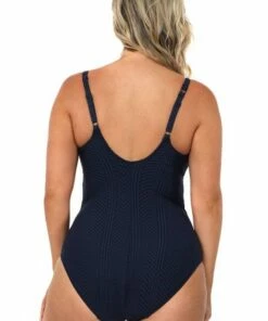 Fantasie Long Island F Cup Plunge One Piece Ink -Cheap Swimweargalore Store fan6908f 2