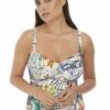 Fantasie Playa Blanca F Cup Twist Tankini Separate White
