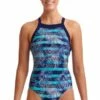 Funkita Palm Pilot Sky Hi One Piece Blue/Navy