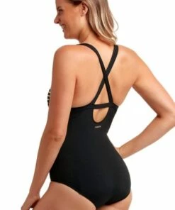 Funkita Mansfield Brace Me Back One Piece Black/White -Cheap Swimweargalore Store fnk013l02668 funkita mansfield brace me back one piece 2