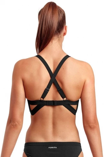 Funkita In Grained Hi Light Swim Top Black 2 Funkita In Grained Hi Light Swim Top Black - Image 2