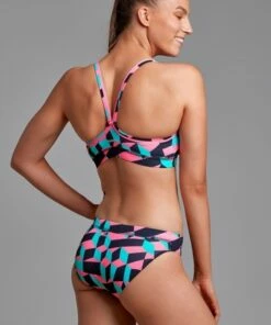 Funkita Step Up Sports Top Black/Pink -Cheap Swimweargalore Store fnk02l71170.900 funkita step up sports top 4 1