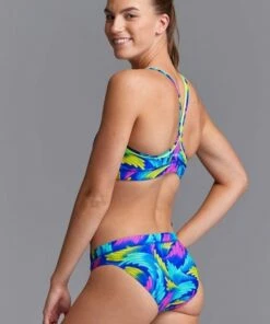 Funkita Air Lift Sports Top Blue/Yellow -Cheap Swimweargalore Store fnk02l71300.481 funkita air lift sports top 4 1