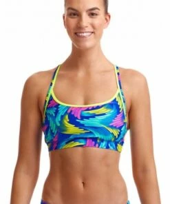 Funkita Air Lift Sports Top Blue/Yellow