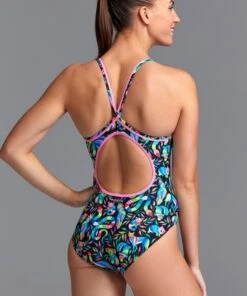 Funkita Night Life Eco Diamond Back One Piece Black/Multi 8 Funkita Night Life Eco Diamond Back One Piece Black/Multi -Cheap Swimweargalore Store fnk033l71322.018 funkita night life eco diamond back one piece 4