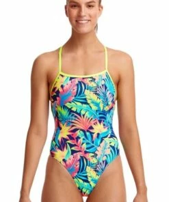 Funkita Palm Off Eco Strapped In One Piece Multi
