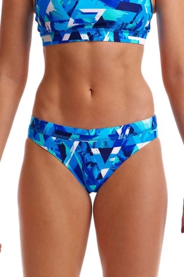 Funkita Bashed Blue Sports Brief Blue 1 Funkita Bashed Blue Sports Brief Blue