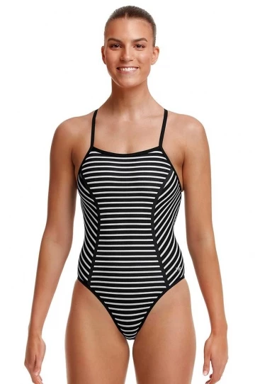 Funkita Manfield Bond Girl One Piece Black/White 1 Funkita Manfield Bond Girl One Piece Black/White
