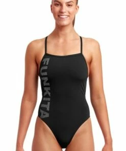 Funkita Still Organic Single Strength One Piece Black